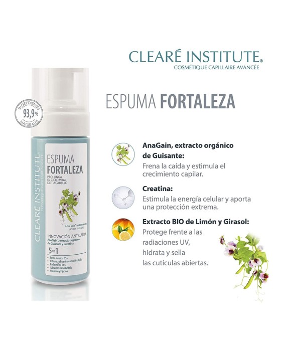 Espuma Fortaleza Anticaída Clearé institute