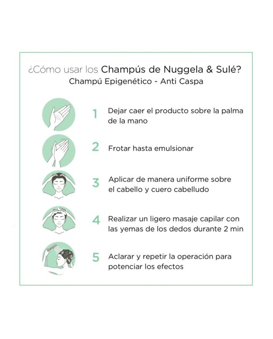 Champú Epigenético Anticaspa Nuggela & Sulé