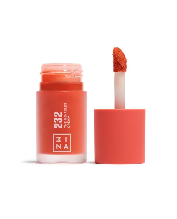 Crema de color líquida, mate y multiusos para ojos labios y mejillas The No-Rules Cream 3INA