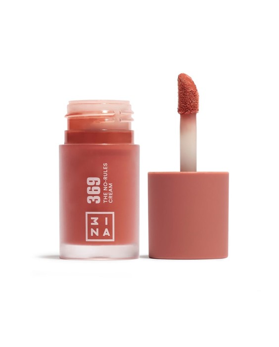 Crema de color líquida, mate y multiusos para ojos labios y mejillas The No-Rules Cream 3INA