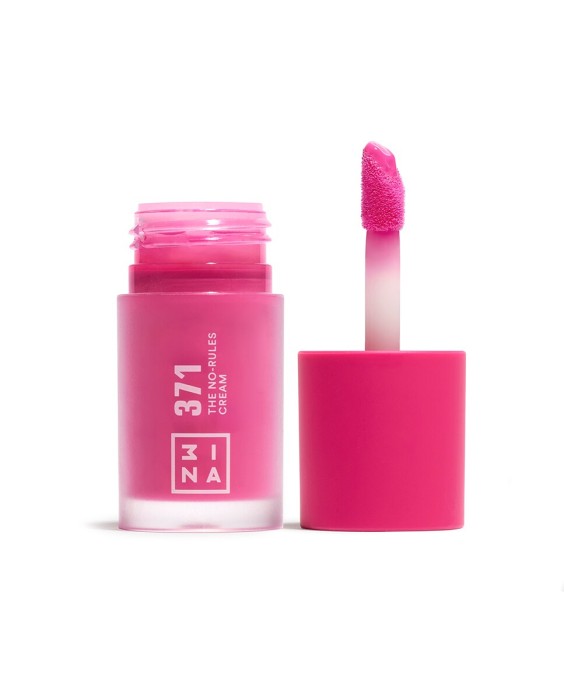 Crema de color líquida, mate y multiusos para ojos labios y mejillas The No-Rules Cream 3INA