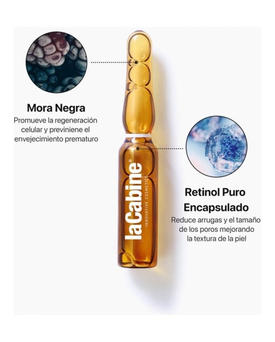 10 Ampollas Faciales Pure Retinol Lacabine