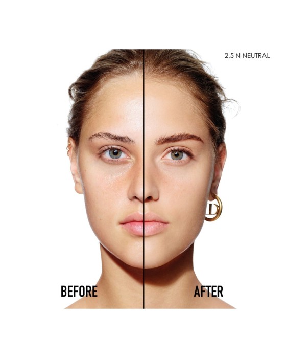 Fondo de maquillaje compacto - Larga duración - No transfiere - 90 % de ingredientes de origen natural