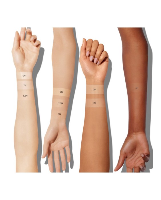 Fondo de maquillaje compacto - Larga duración - No transfiere - 90 % de ingredientes de origen natural