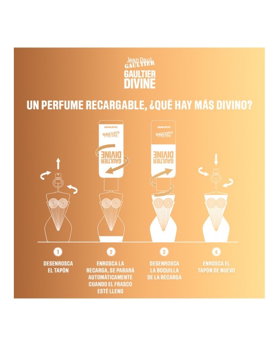 Jean Paul Gaultier Divine 200мл парфюмерная вода, рефилл