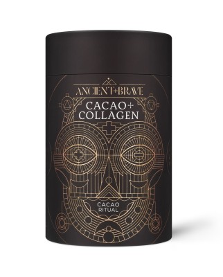 Complemento alimenticio con colágeno Cacao 250 gr Ancient and Brave