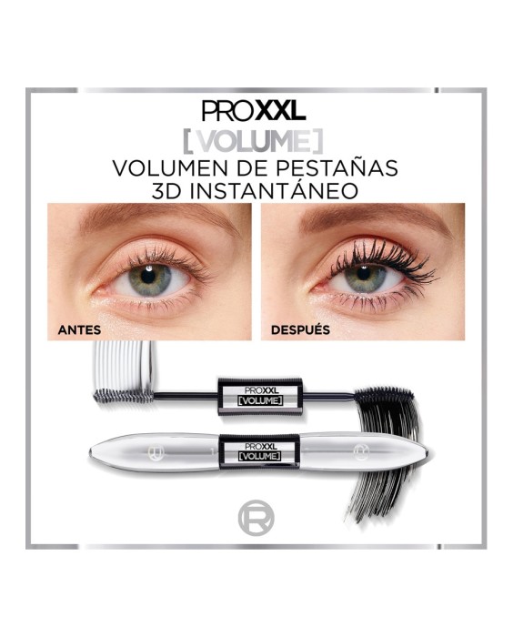 Máscara de pestañas ProXXL Volumen L'Oréal Paris