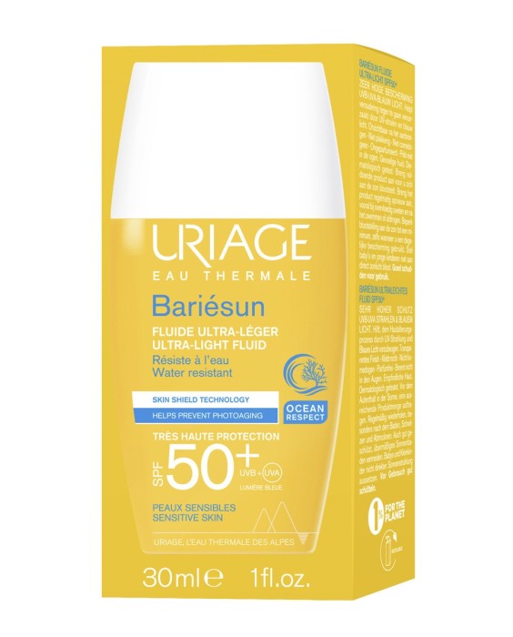 Bariésun Fluido Ultra-ligero SP SPF50+ 30 ml Uriage