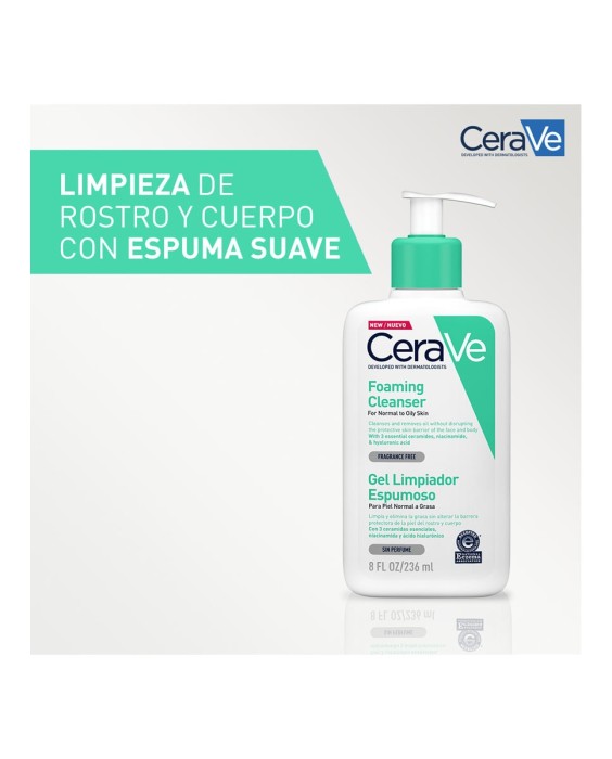 Gel Limpiador Espumoso Cerave