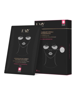 FAQ™ Parches de micropunciones antiedad con ácido hialurónico para el contorno de los ojos Under Eyes FAQ