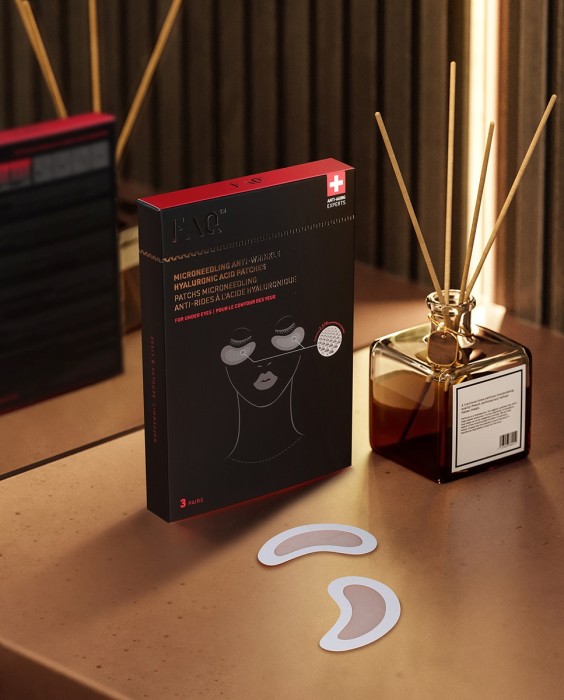 FAQ™ Parches de micropunciones antiedad con ácido hialurónico para el contorno de los ojos Under Eyes FAQ