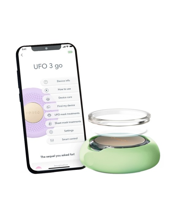 UFO™ 3 go - Hidratación facial profunda en cualquier lugar Pistachio FOREO