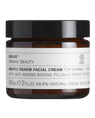 Hidratante rostro Nightly Renew Facial Cream Evovle 60 ml Evolve
