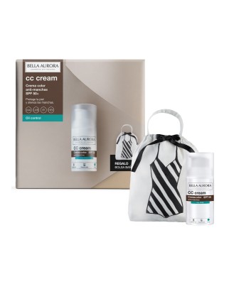 Pack Solar CC Cream SPF50+ Oil Free con Bolsa Bañador