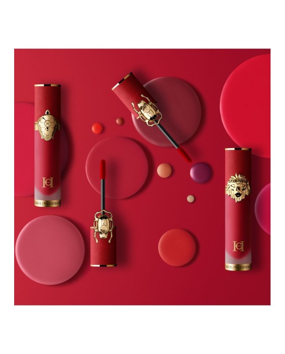 The Lip Liquid Velvet Labial Líquido Efecto Mate Tattoo Carolina Herrera