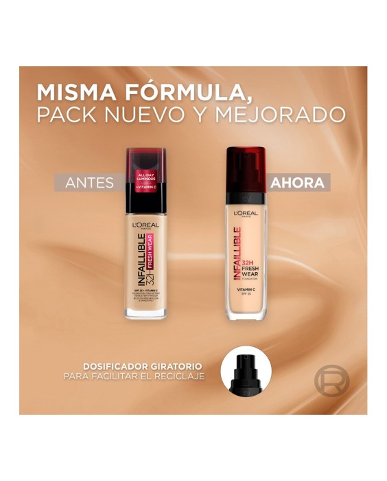 Base de Maquillaje Infaillible 32H Freshwear 30 ml L'Oréal Paris