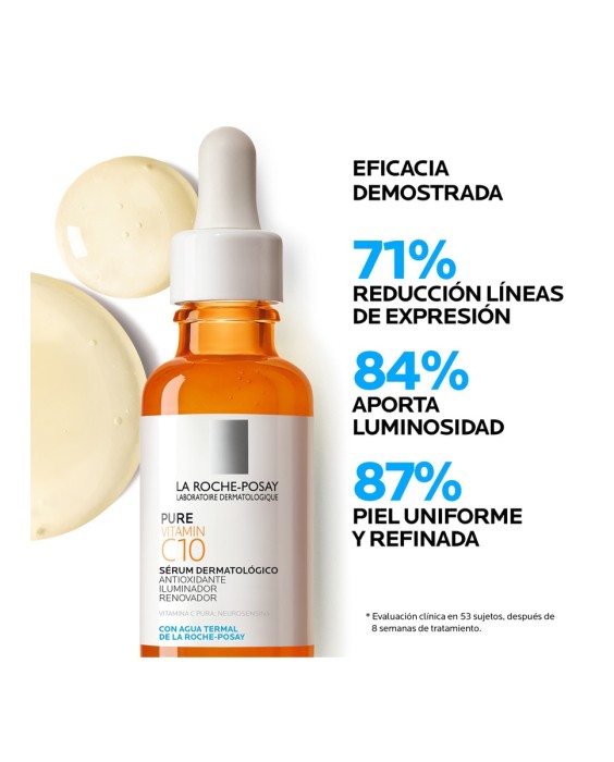 Sérum Dermatólogico Antioxidante Pure Vitamin C10 30 ml La Roche Posay