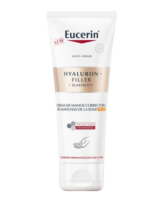 Crema De Manos Correctora Hyaluron-Filler + Elasticity  FPS30 75 ml Eucerin®