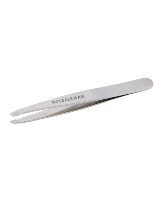 Pinza de depilar Slant Negro  Tweezerman