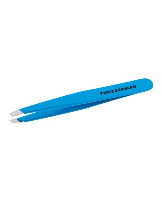 Pinza de depilar Slant Negro  Tweezerman