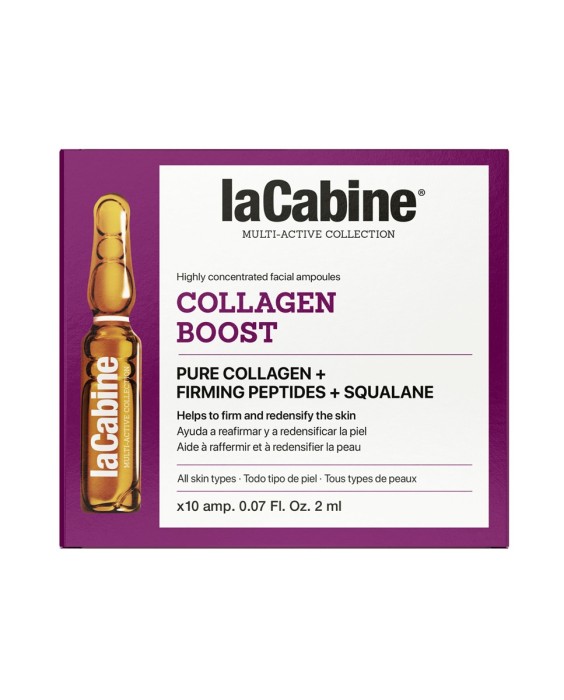 10 Ampollas Faciales Collagen Boost 2 ml Lacabine