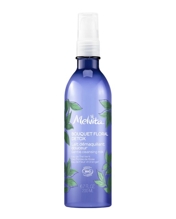 Melvita Bouquet Floral Detox 200мл Молочко для снятия макияжа