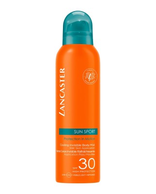Protector Solar Sun Sport Cooling Invisible Mist SPF30 200 ml Lancaster Солнцезащитный мист для тела