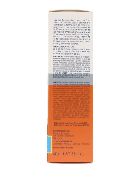 Protector solar 50+ D-Clar Light 40 ml Rilastil Sun System