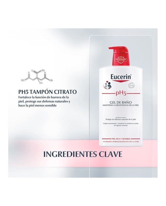Gel de Baño pH5 1000 ml Eucerin®