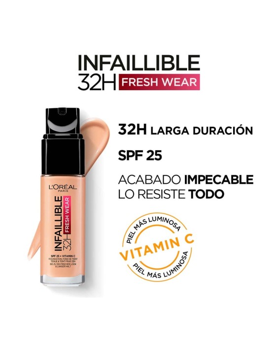 Base de maquillaje 32H Fresh Wear L'Oréal Paris