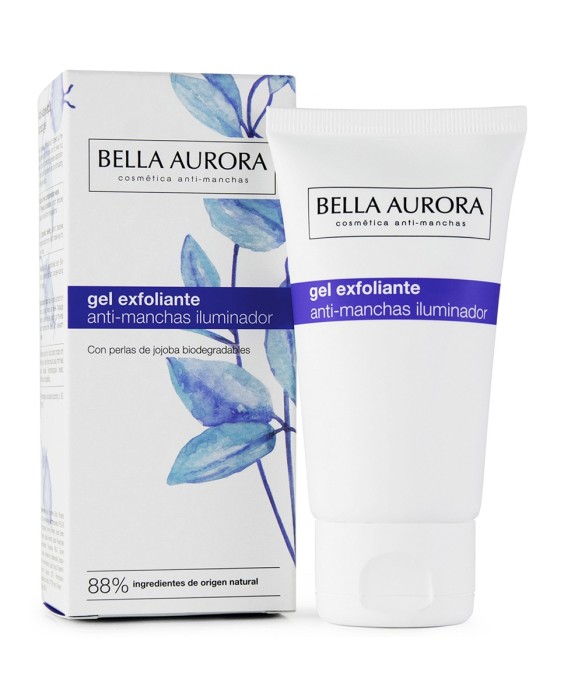 Gel exfoliante de rostro suave anti-manchas BELLA AURORA