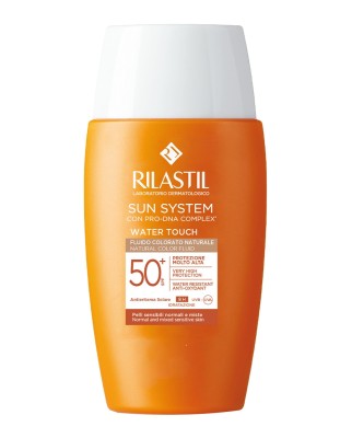 Protector solar 50+ Water touch color 50 ml Rilastil Sun System
