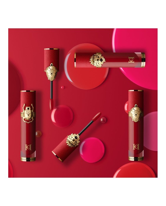 The Lip Liquid Vinyl Labial Líquido Efecto Brillo Espejo Carolina Herrera