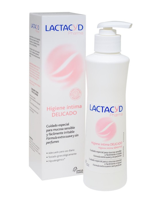 Gel Higiene Íntima diaria Pharma Delicado Lactacyd