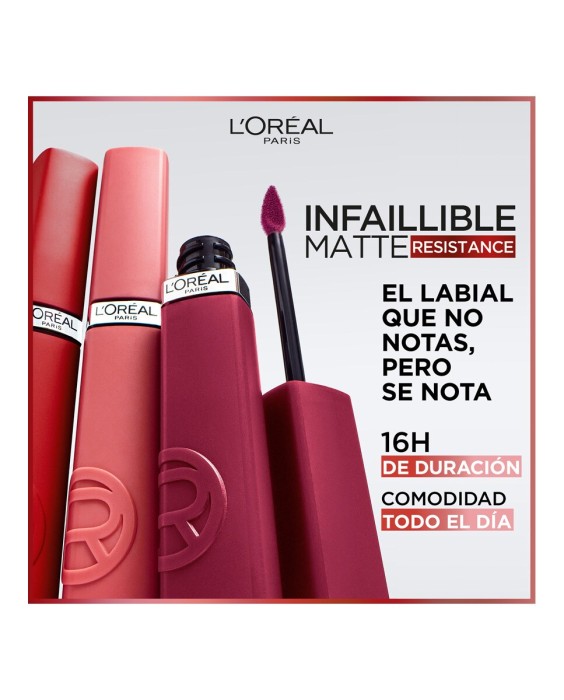 Labial líquido Infaillible acabado mate L'Oréal Paris