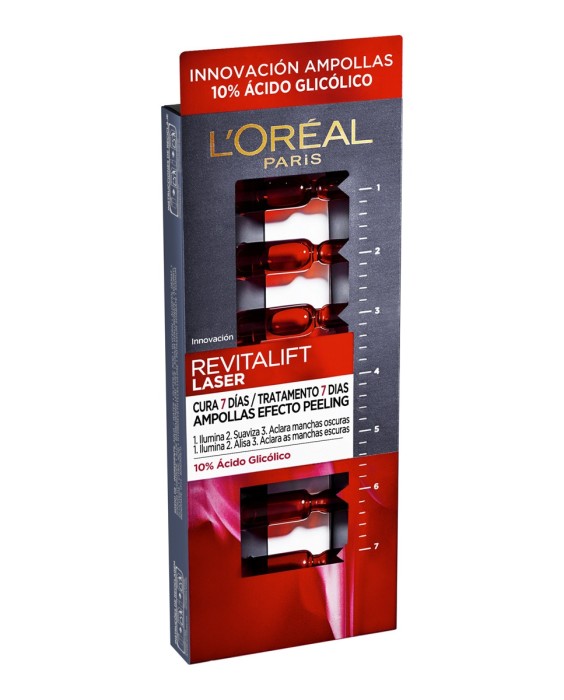 Ampollas efecto peeling Revitalift Laser L'Oréal Paris