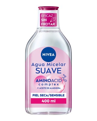 Agua Micelar 5 En 1 Piel Seca Y Sensible 400 ml Nivea