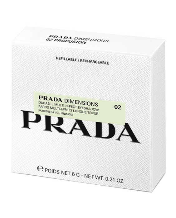 Dimensions Prada Beauty Палетка теней