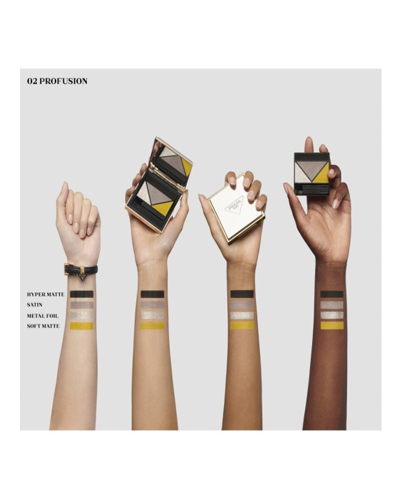 Dimensions Prada Beauty Палетка теней