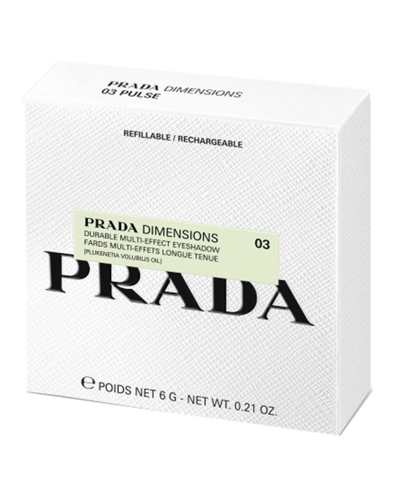 Dimensions Prada Beauty Палетка теней