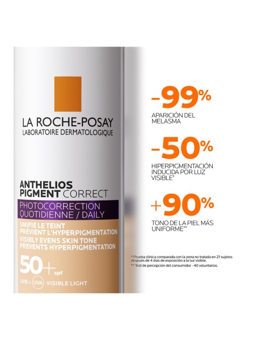 Crema Fotocorrección Anthelios Pigment Correct SPF50+ 50 ml La Roche Posay