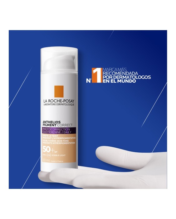 Crema Fotocorrección Anthelios Pigment Correct SPF50+ 50 ml La Roche Posay
