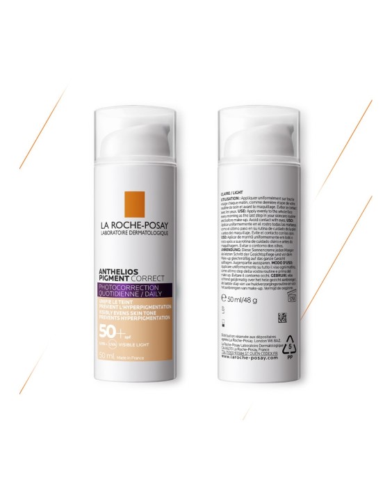 Crema Fotocorrección Anthelios Pigment Correct SPF50+ 50 ml La Roche Posay