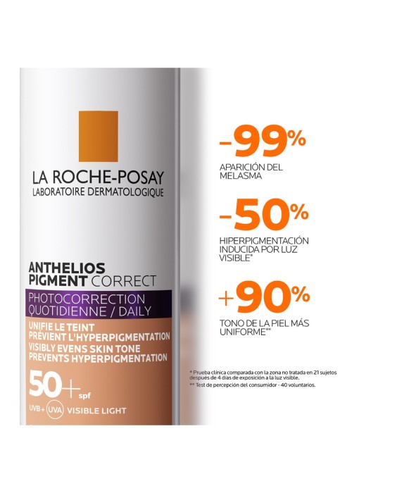 Crema Fotocorrección Anthelios Pigment Correct SPF50+ 50 ml La Roche Posay