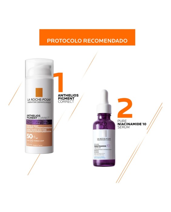Crema Fotocorrección Anthelios Pigment Correct SPF50+ 50 ml La Roche Posay