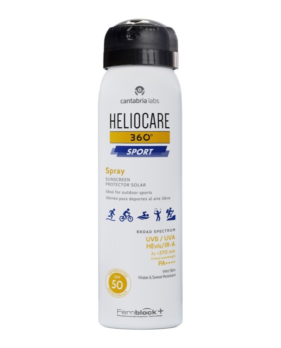 360º Sport SPF50 100 ml Heliocare Солнцезащитный спрей
