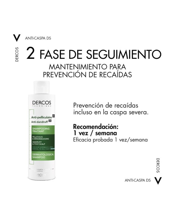 Champú Anticaspa Grasa Dercos Technique 400 ml Vichy