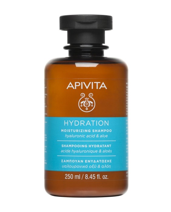 Champú Hidratante Ácido Hialurónico & Aloe Apivita