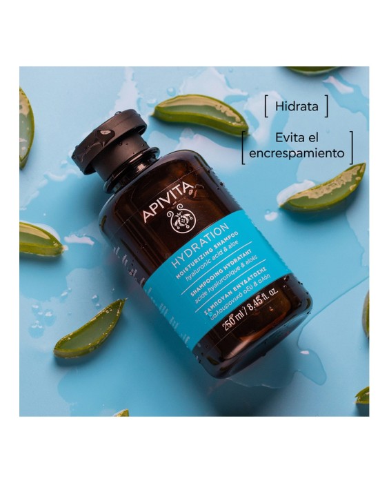 Champú Hidratante Ácido Hialurónico & Aloe Apivita