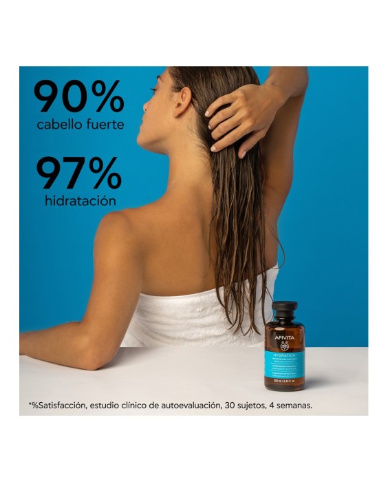 Champú Hidratante Ácido Hialurónico & Aloe Apivita